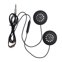 HiFi Stereo Sound Cell Phone Motorcycle Intercom Universal Helmet Headset Double Speakers