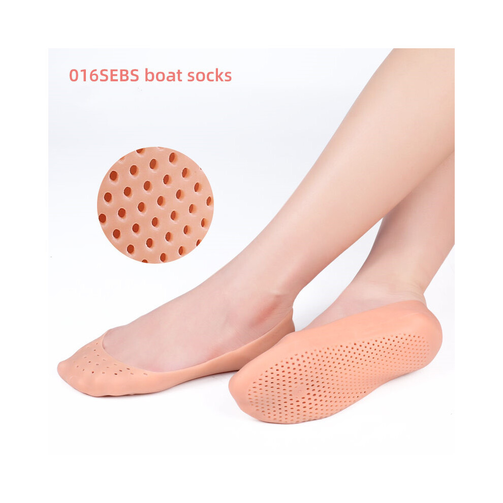 (S) Sebs Boat Socks Anti-dry And Moisturizing Skin Rejuvenation Socks Porous