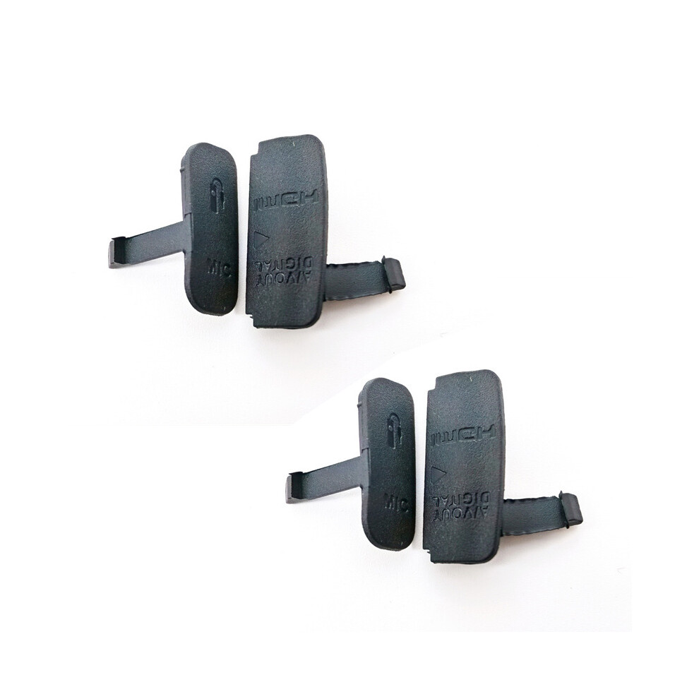 (For 600D) Usb Cover For Canon 600D 40D 1100D 5D 70D 6D 7D Port Skin Plug Side Parts 110691357748