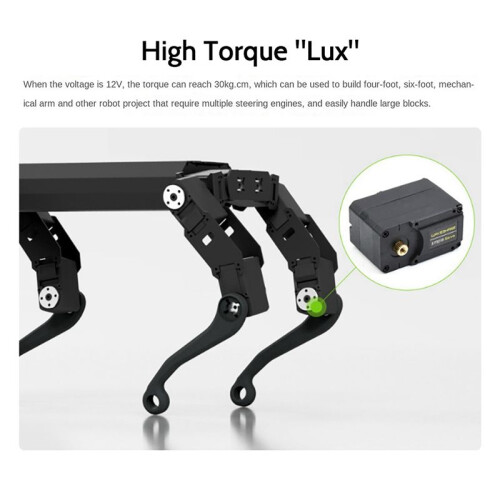 3X Waveshare 30Kg High Precision High Torque Programmable 360degree Magnetic Encoder Serial Bus Servo 12V Two-Way Feedback