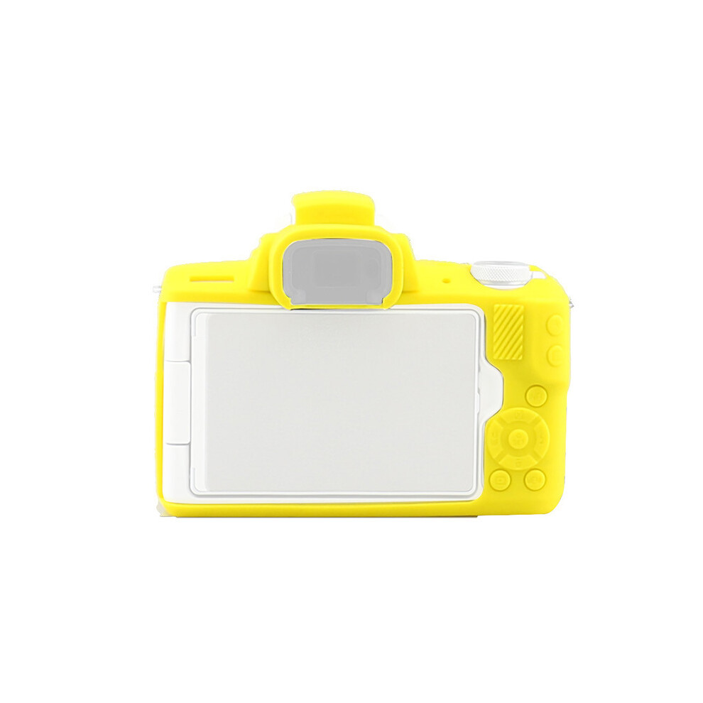(Yellow) Silicone Protective Case Coer Skin For Canon Eos M50 Slr Camera Accessories Yellow 110691364289