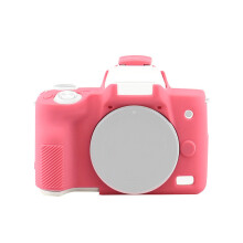 (Rose red) Silicone Protective Case Coer Skin For Canon EOS M50 SLR Camera Accessories