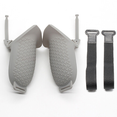 (Gray) Silicone Protective Case with Non-Slip Handle and Straps for Oculus Quest 2 VR Controller