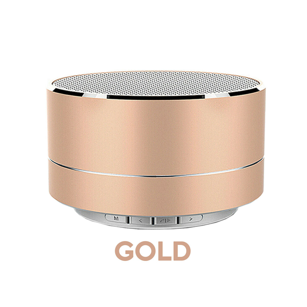 (Gold) Led Bluetooth Wireless Portable Speaker Mini Super Bass For Samsung Iphone Ipad Gold 110691362865