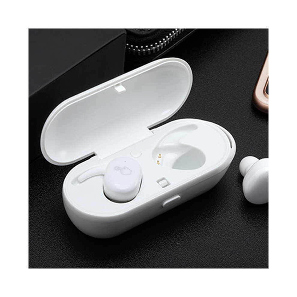 (White) Mini Tws Wireless Bluetooth In-Ear Headphones Earphones For Ios Android White 110691364579
