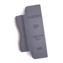 USB Rubber Cover MIC HDMI Black For Nikon D5300 Camera Replacement Part