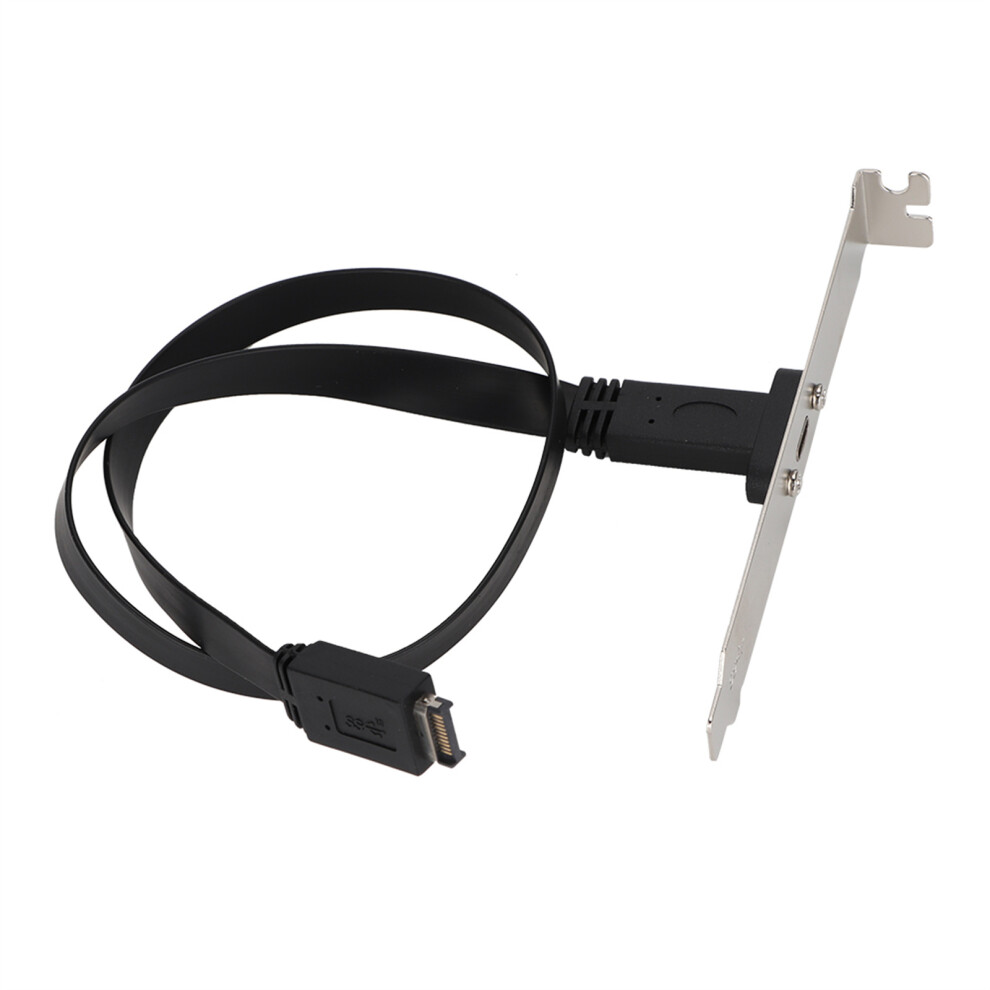 Computer Case Type E To Type C Female Extension Cable Adapter Converter(50Cm) 110691355416