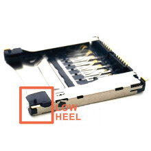 (Low) For Nikon D3300 D810 D750 SD Card Reader Metal Slot Replacement Repair