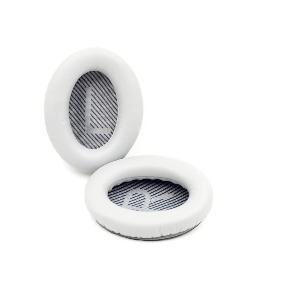 (White) Replacement Ear Pads Cushion For Bose Quietcomfort Qc15 Qc25 Qc35 Headphones White 110691354303