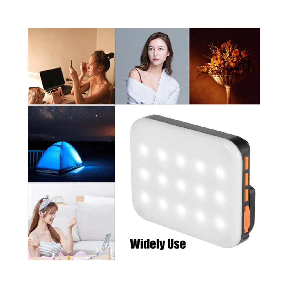 Rgb Led Fill Photography Video Multifunctional Superbright 3200K-6500K Built In Battery Light/Black 110691364197