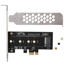 PCI-E to M.2 NVMe NGFF SSD Expansion Card Adapter