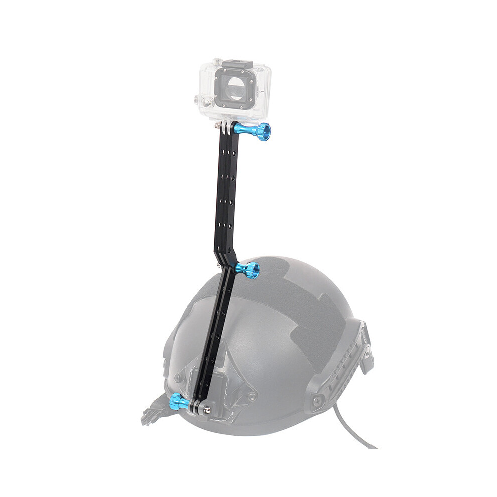 Cnc Folding Arm Helmet Selfie Extension Arm Adjustment Extension Rod For Gopro 2/3/9/ Yi Action Camera 110691364203