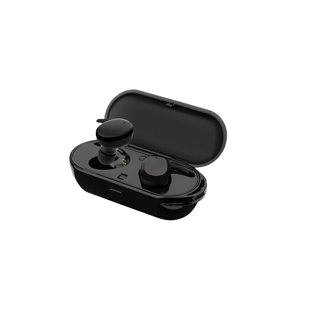 (Black) Mini Tws Wireless Bluetooth In-Ear Headphones Earphones For Ios Android Black 110691364562