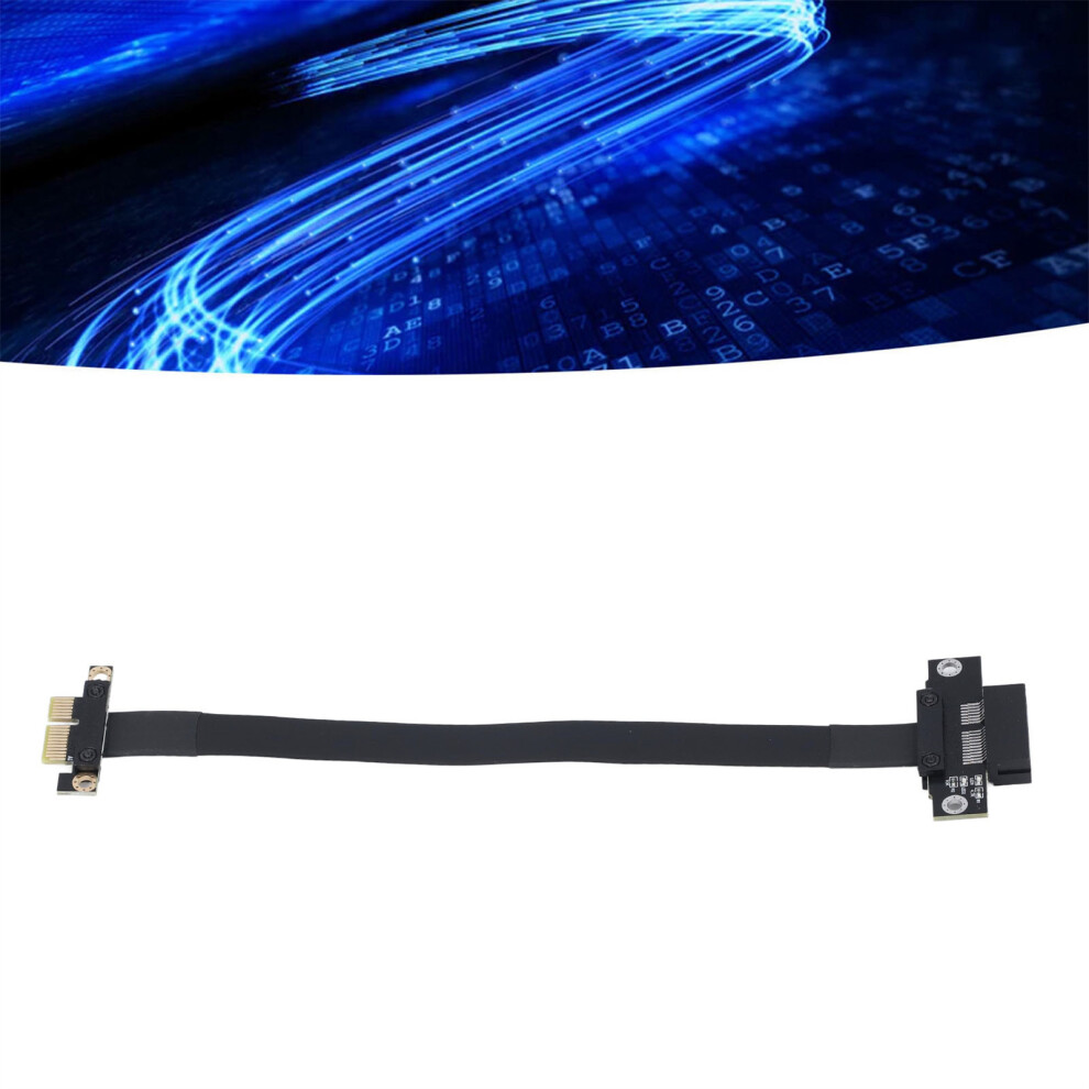 Pcie 3.0 1X To 1X Extension Cable 180 Degree Flexible 8Gbps High Speed Gold 110691356017