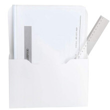 20 Pack Magnetische Akten Halter - Papier Halter,Taschen Organisator,HäNgende Wand Akten Organisator BüRo Bedarf Aufbewahrung,Magazin Mail Organizer