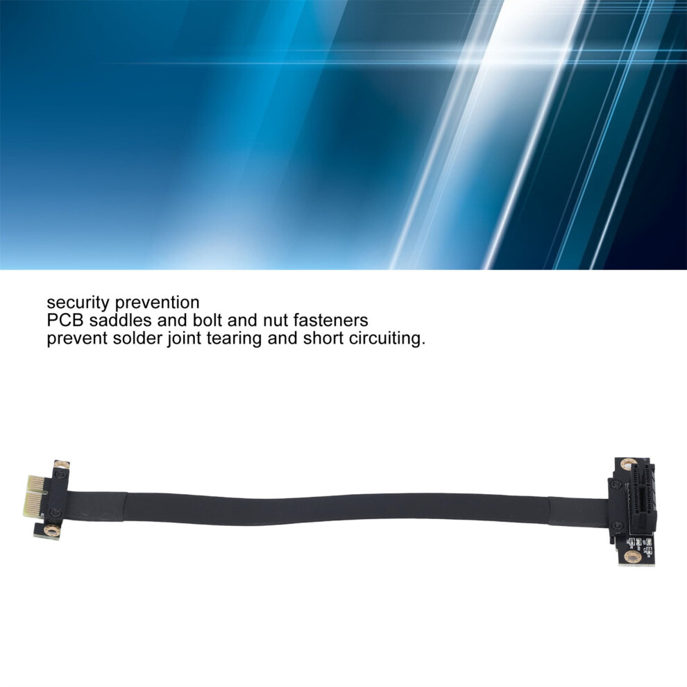 Pcie 3.0 Extension Cable 90 Degree 8Gbps 20Cm Pcie 3.0 1X To 1X Extension Cable Gold 110691356024