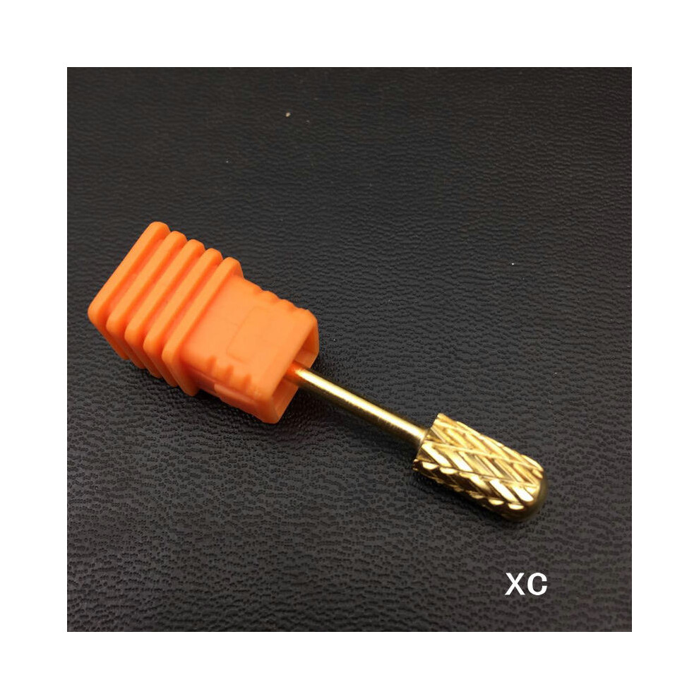 (XC) Nail Drill Bit Tungsten Carbide Cutter Burr Electric Art Pedicure Manicure Tools