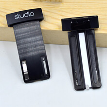 (Black) For Studio 2.0 Wireless Headset Expansion Metal Hinge Folding Parts Label Slider