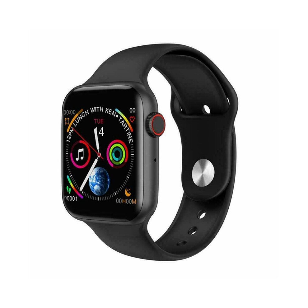 (Black) W34 Smart Bracelet Sports Watch Bluetooth Heart Rate Ecg Monitor Pedometer Sedentary Reminder Black 110691365941