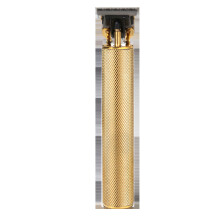 (Golden) USB Rechargeable Grooming Cordless Close Cutting T-Blade Trimmer Hair Clipper