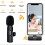 (Apple interface charging version) Wireless Lavalier Microphone Mic For Android Phone iPhone ipad Vlog Live Stream 1