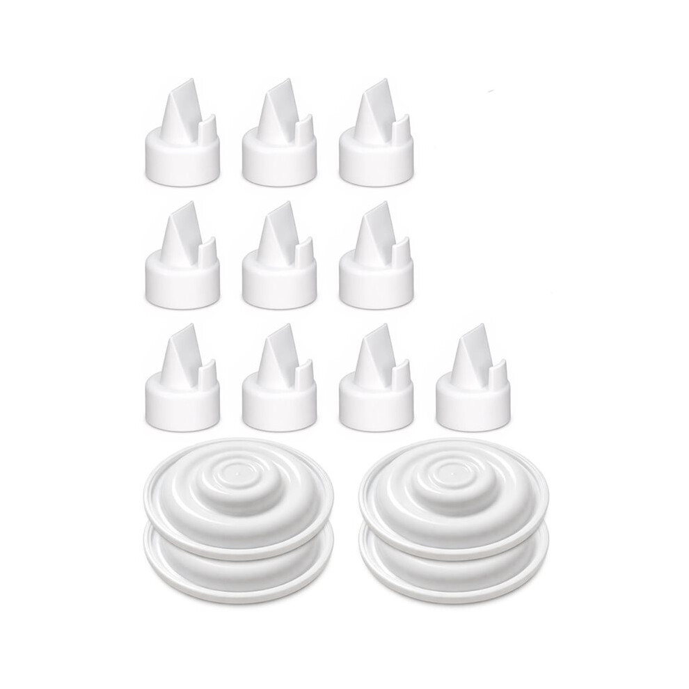 Saudism Breast Pump Parts For Spectra, Replace Duckbill Valves Backflow Protector Membrane For Spectra S1 S2 9 Breastpumps