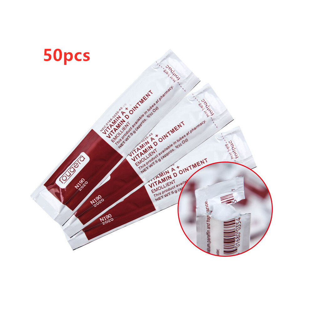 Cream 50Pcs Vitamin A&D Ointment Anti Scar Tattoo Aftercare For Body Art Permanent Makeup Accessories
