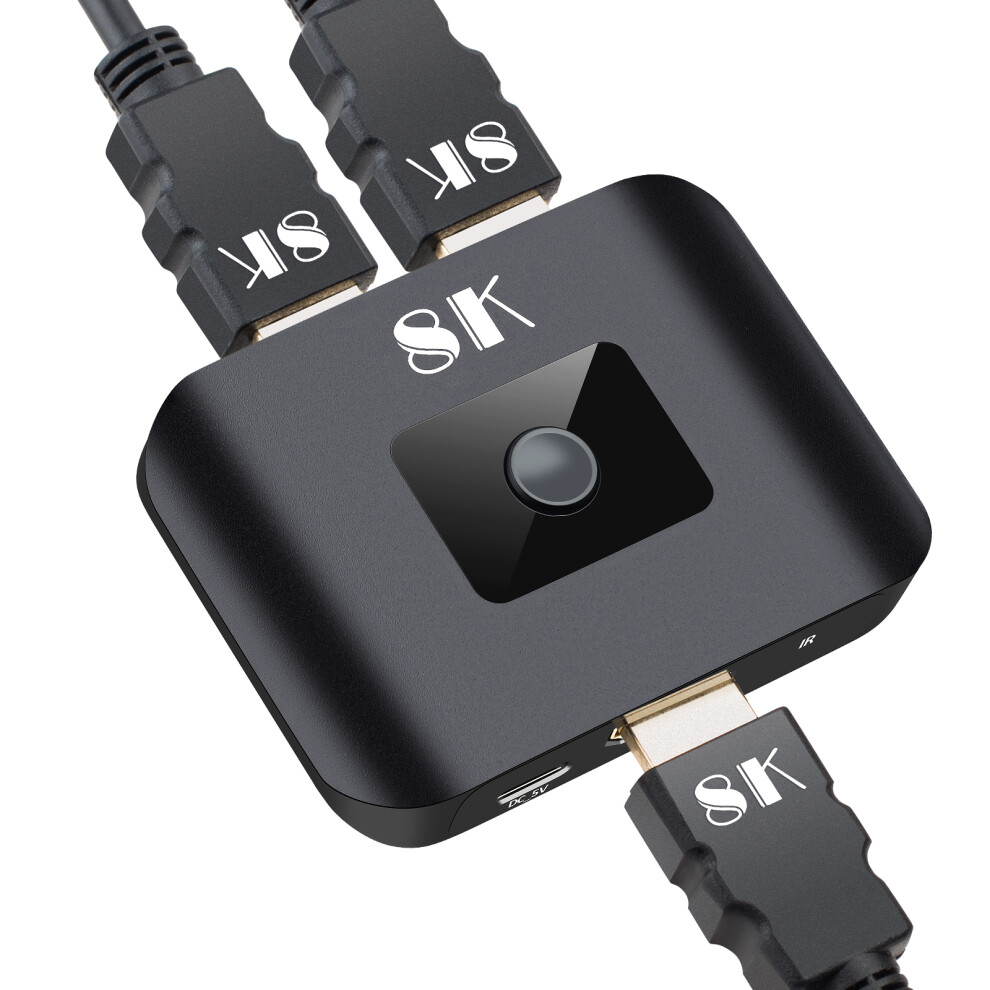 Ultra Hd 8K Bi-Directional Hdmi Switcher Splitter Supports 4K@120Hz 110691383501