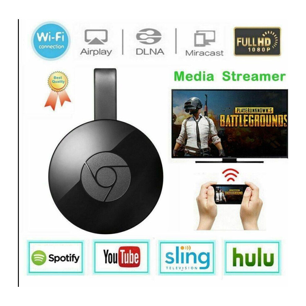 1080P Wireless Hdmi-Compatible Tv Stick Mirascreen Wifi Usb Display Dongle 110691378422