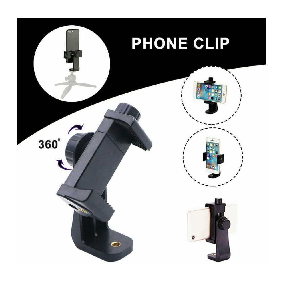 Universal Smartphone Tripod Adapter Phone Stand Holder Mount For Iphone Samsung 110691378446