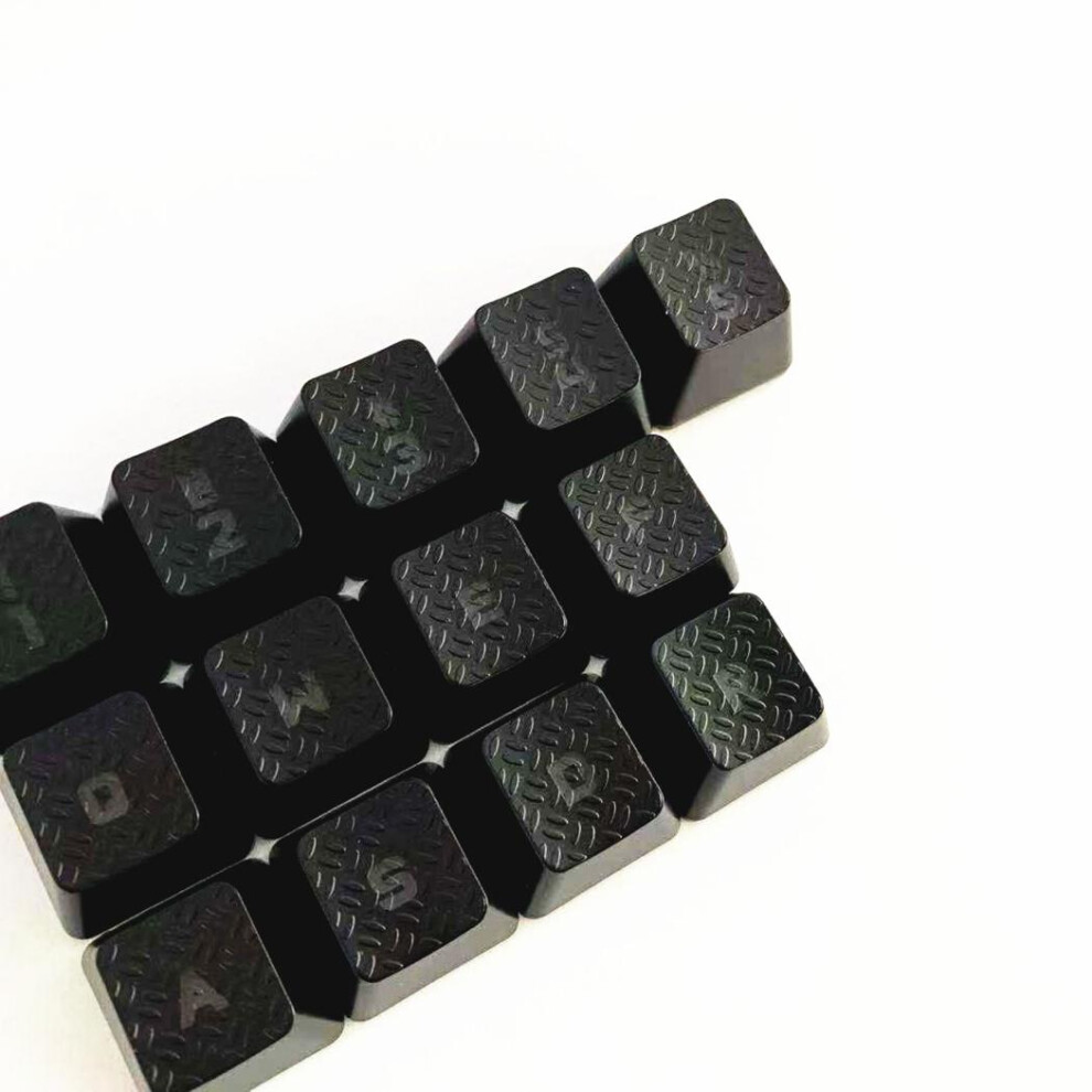 (Black) For Logitech G413 G910 G810 G310 G613 K840 G910 13-Button Cap Game Buttons Cap Black 110691385048
