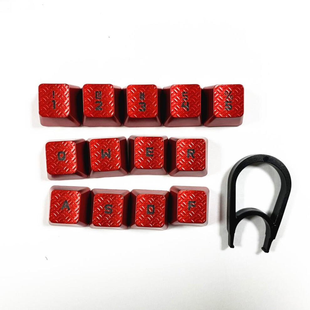 (Red) For Logitech G413 G910 G810 G310 G613 K840 G910 13-Button Cap Game Buttons Cap Red 110691385062