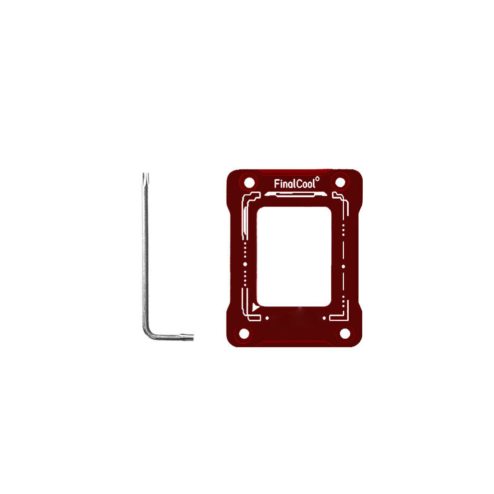 (Red) Thermalright Lga1700-Bcf 12Th Cpu Bending Corrector Frame Fixed Backplane Red 110691377418