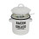 Multifunction Condiment Container Enamel Double Ears Easy-White 1