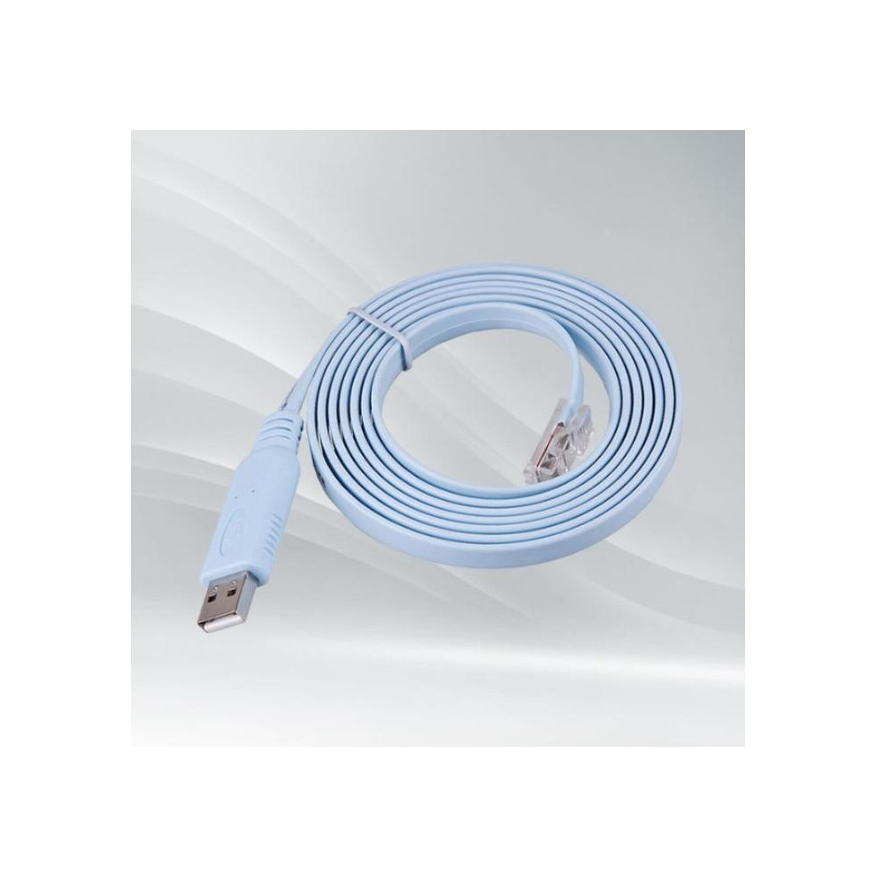 Usb To Rs232 Serial To Rj45 Cat5 Console Adapter Cable For Cisco Routers Ch340 110691383396
