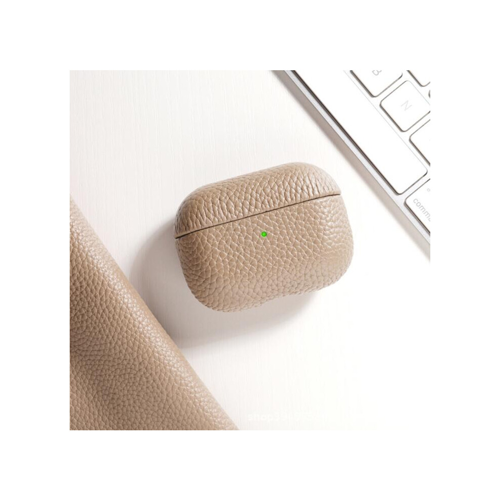 (Milkshake ) For Apple Airpods 3Rd Generation 2021 Leather Shockproof Protective Case Cover White 110691380579