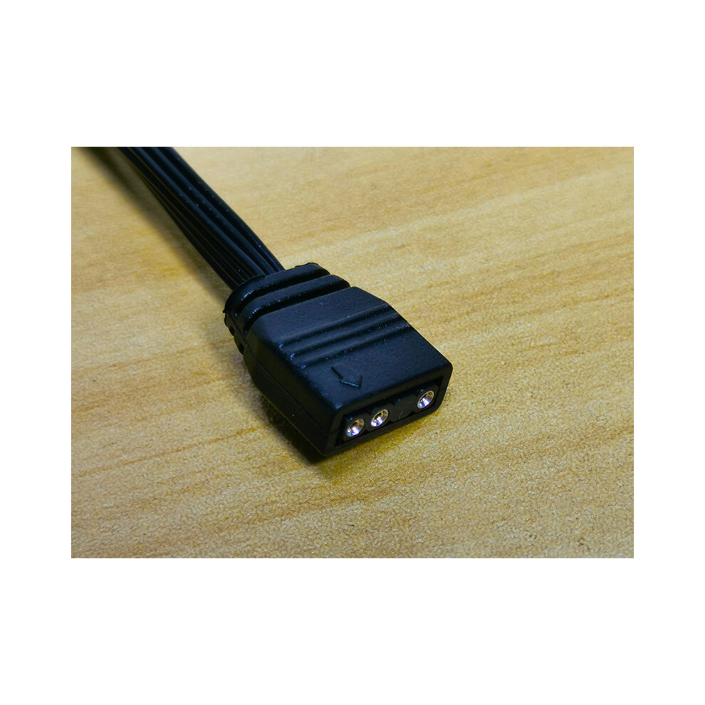 5V 3 Pin 1 To 4 Universal 33.5Cm Mainboard Argb Extension Cable For Desktop 110691377807