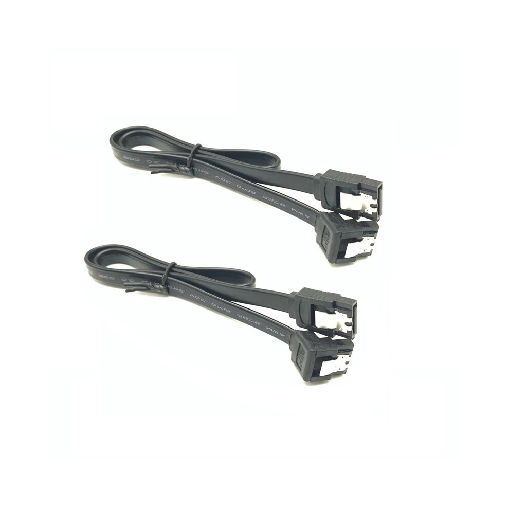 (Angle Head) Sas Cable High Quality Sata 3 6Gbps X 2 High Speed Serial Port Data Line 40Cm 110691377517