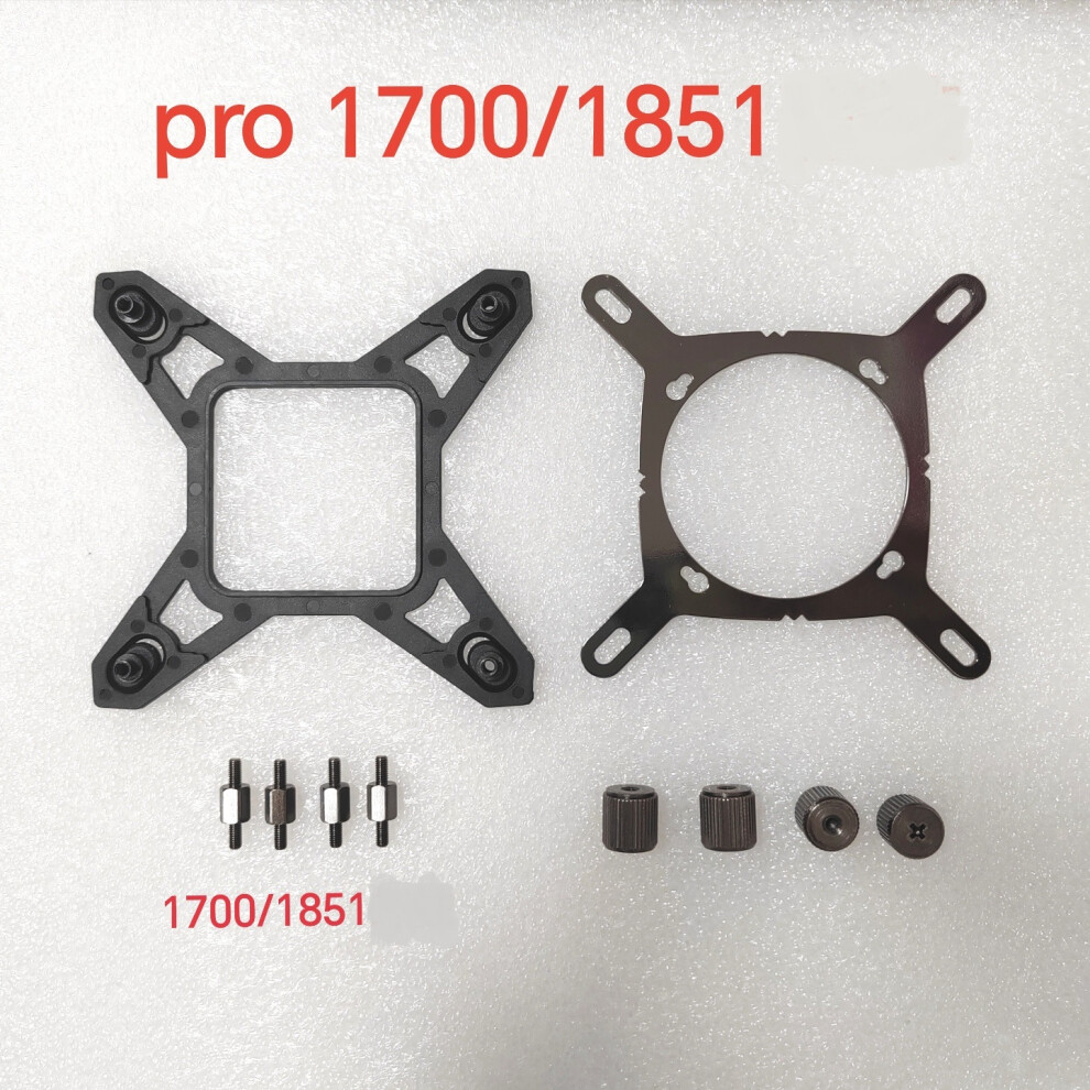 (Pro 1700 Set) Fastening Bracket For Corsair H100i/H115i/H150i Rgb Pro Series Am4 12/13 Gen Lga1700 110691386588