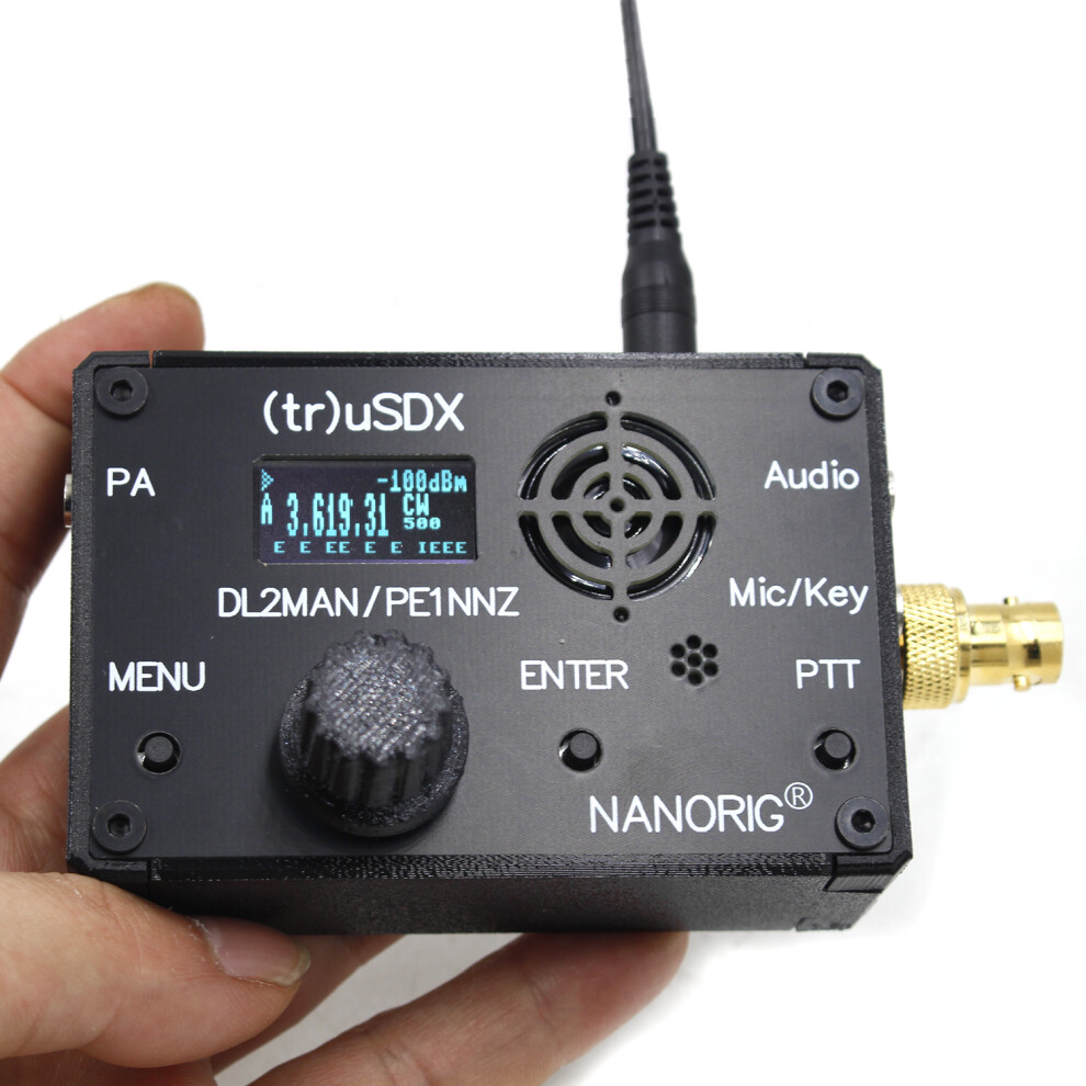 Upgraded (tr)uSDX 5-Band/Multi-Mode QRP Transceiver For CW/LSB/USB And AM/FM