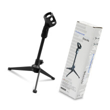 Flexibler Desktop-Mikrofonständer mit drehbarem Arm und- C