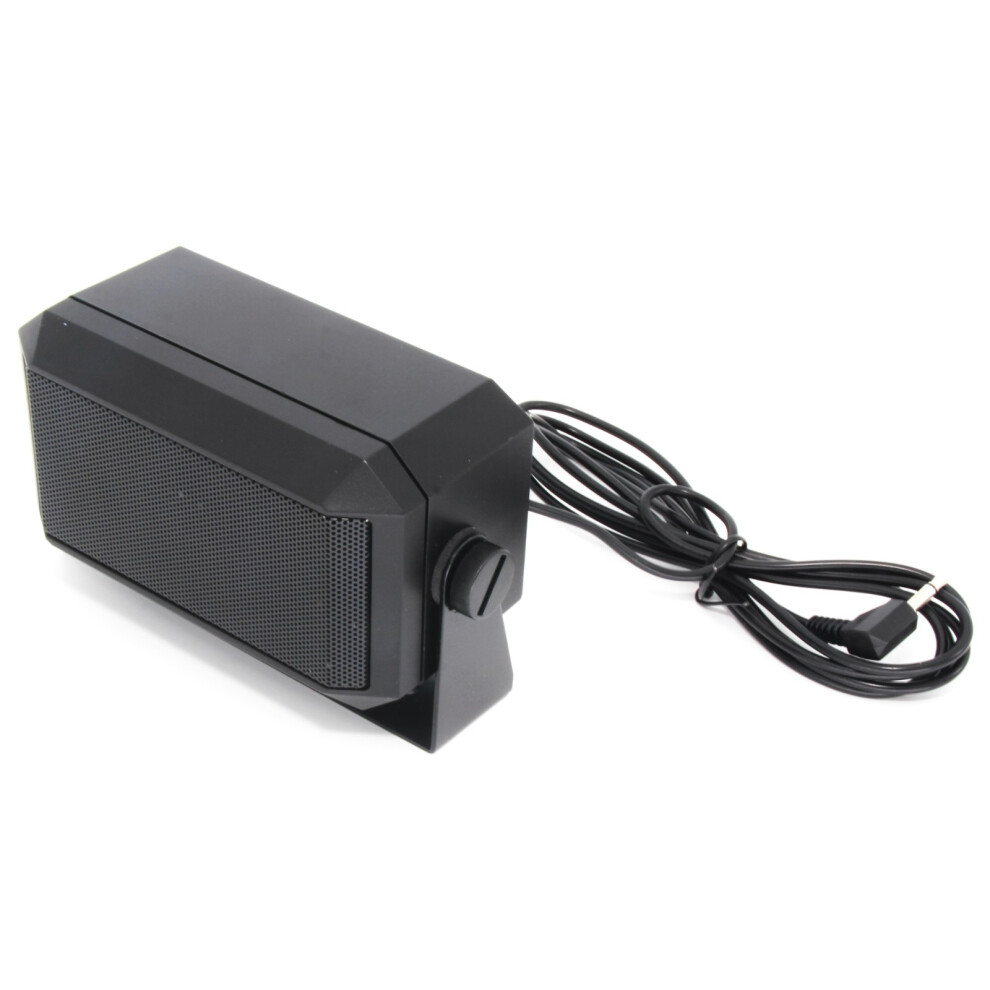 Cb Radio External Speaker Ham Radio Audio Communication Speaker 3.5Mm Interface Plug Mini Loudspeaker For Kenwood Mobile Radio 110691386816
