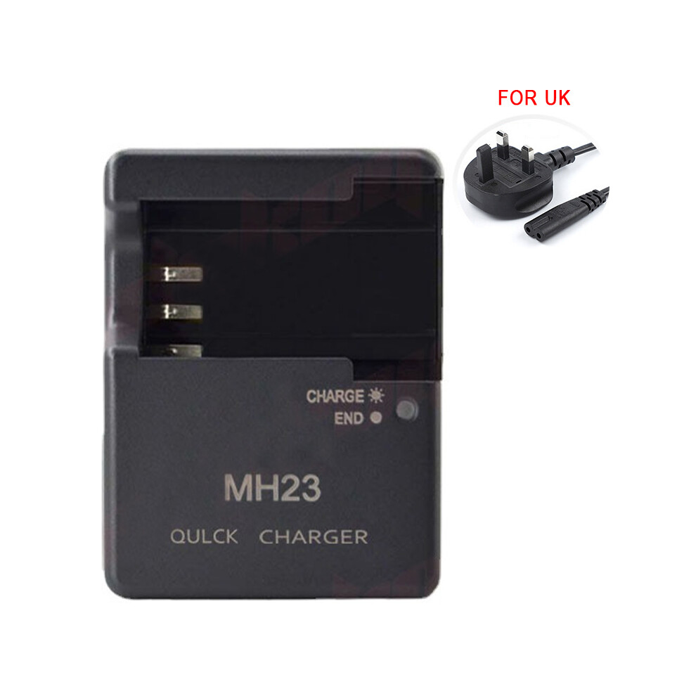 (For Uk) For Nikon Mh-23 Charger For En-El9 En-El9a D5000 D3000 D40 Battery Charger 110691359254