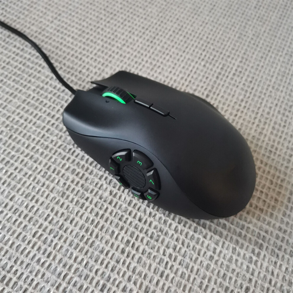 (7 Buttons) For Razer Naga Trinity Wired Gaming Mouse RGB Original Replacement Mouse