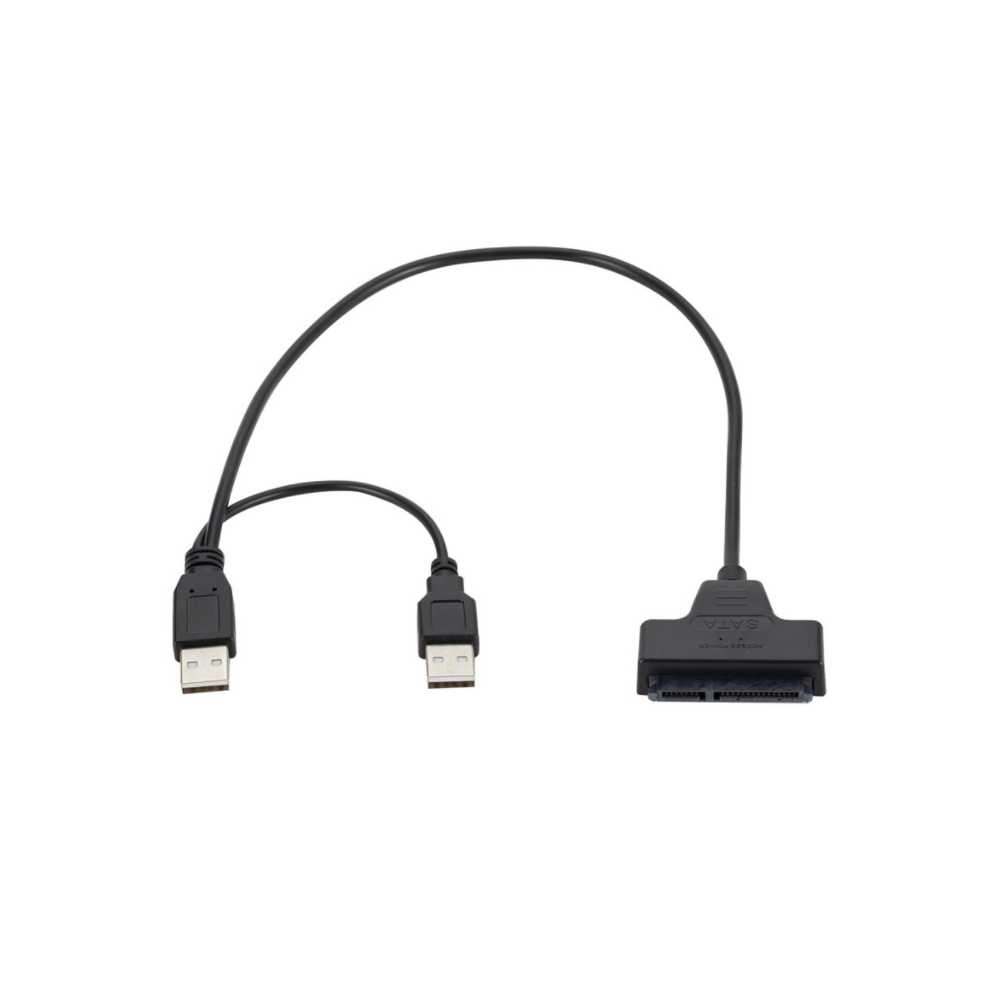 Usb 2.0 To 2.5Inch Hdd 7+15Pin Sata Hard Drive Cable Adapter For Sata Ssd & Hdd 110691380449