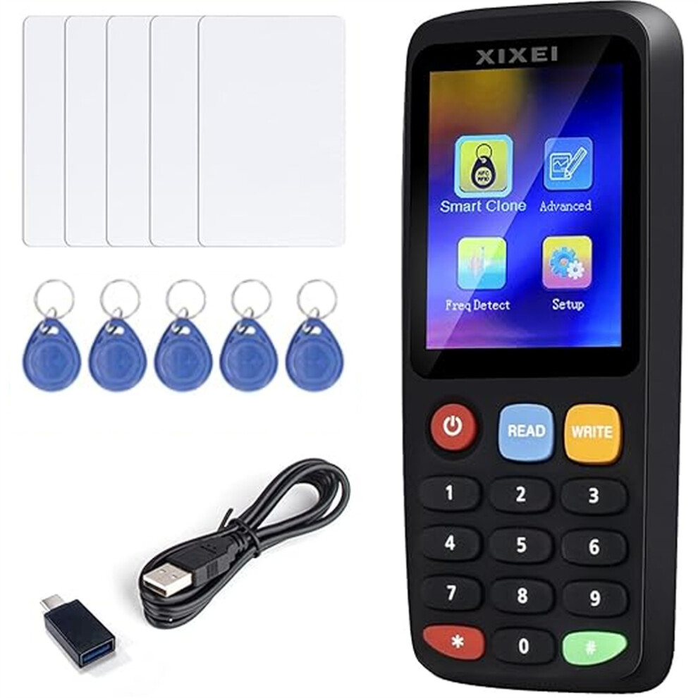 (Usb Reader Set) Copier Access Control Card Duplicator Cloner Rfid Ic Nfc Id Card Readers Writer 110691391452