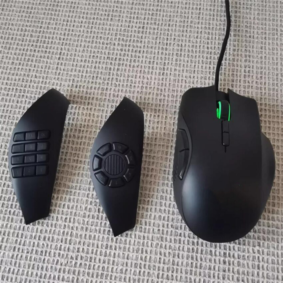 (3 side buttons) For Razer Naga Trinity Wired Gaming Mouse RGB Original Replacement Mouse
