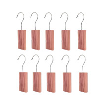 Pack of 10 Cedar Block for Clothes Storage Deodorizer Chip-C2