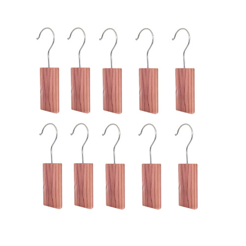 Pack of 10 Cedar Block for Clothes Storage Deodorizer Chip-C2