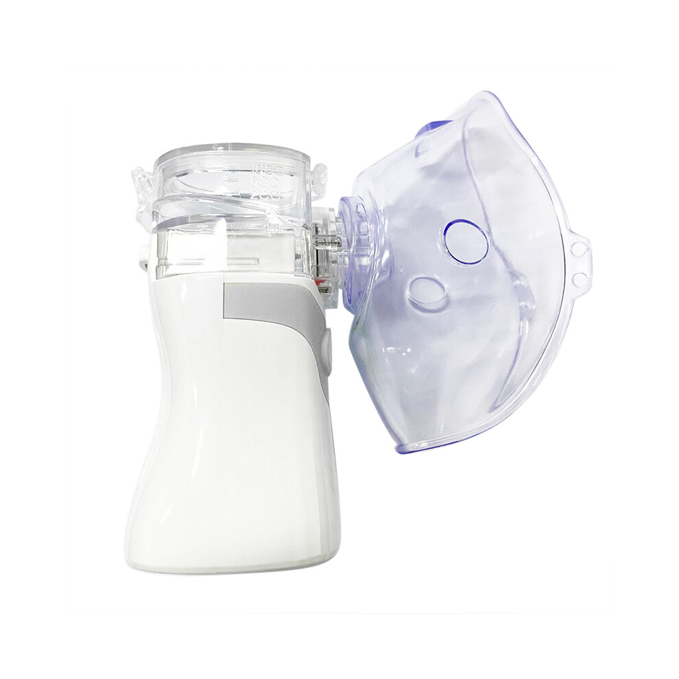 (Gray) Portable Handheld Ultrasonic Mini Nebulizer Inhaler Machine For Children Adult Kids Gray 110691368577